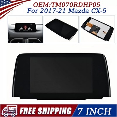 Replacement For 2017-21 Mazda CX-5 7'' LCD Display Touch Screen Radio Navigation