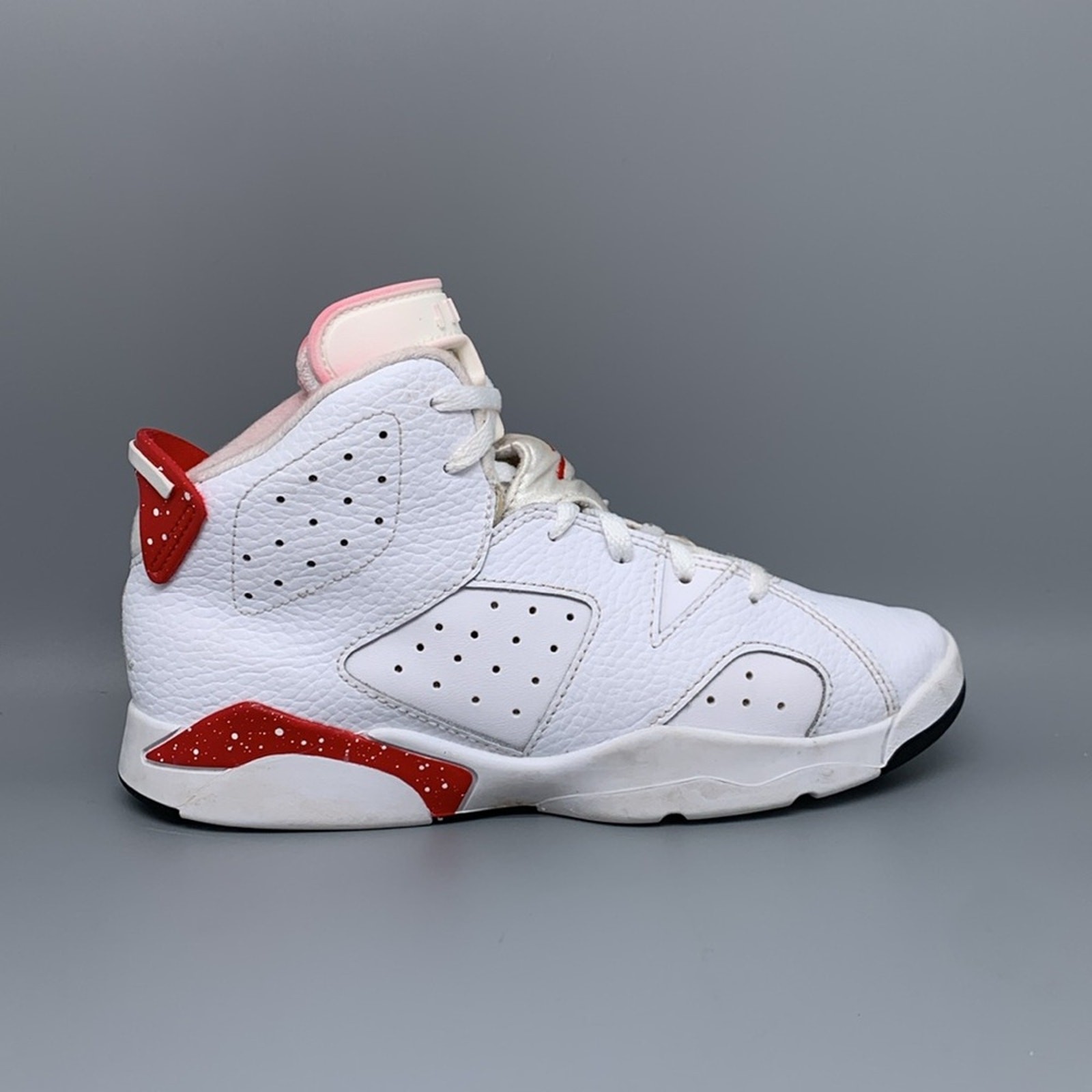 Jordan 6 Retro Red Oreo Shoes DV3605-162 Kids Sz 3Y thumbnail 5