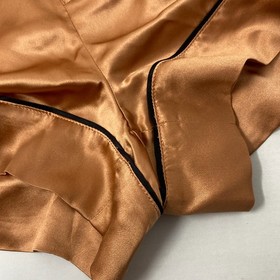 Agent Provocateur Gold Classic Pajama Silk Shorts AP2 Small NWT $250