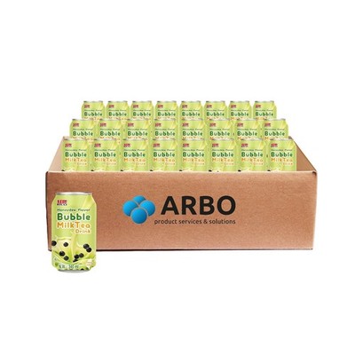 RICO Bubble Tea Honeydew Milk Tea 24 x 340 ml   Taiwan Drink mit Boba - Asia