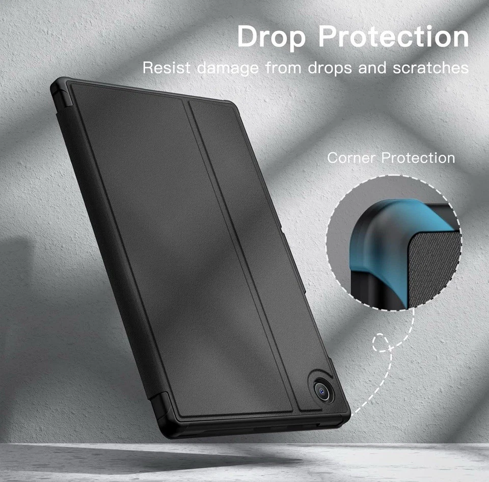 JETech Case Samsung Galaxy Tab A8 10.5-Inch 2022 Slim Auto Wake/Sleep (Black) - Image 2 of 4