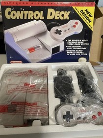 Nintendo NES Top Loader Control Deck Console - New In Box - Matching Serial