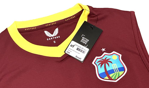 Castore Burgundy West Indies
