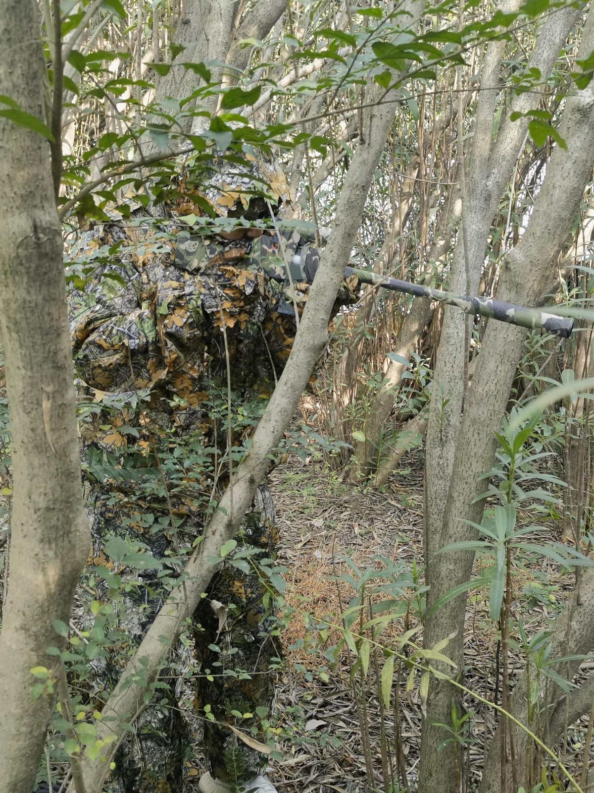 Ghillie Suit for Men - Complete Set with Full Face Mask & Gloves | Perfect fo...