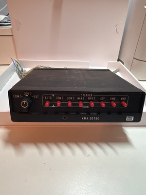 King KMA-20 Audio Panel P/N 066-1024-16-R20,  33139-16