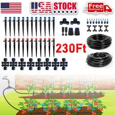 230FT Drip Irrigation System Kit, Automatic Garden Watering System for Plant