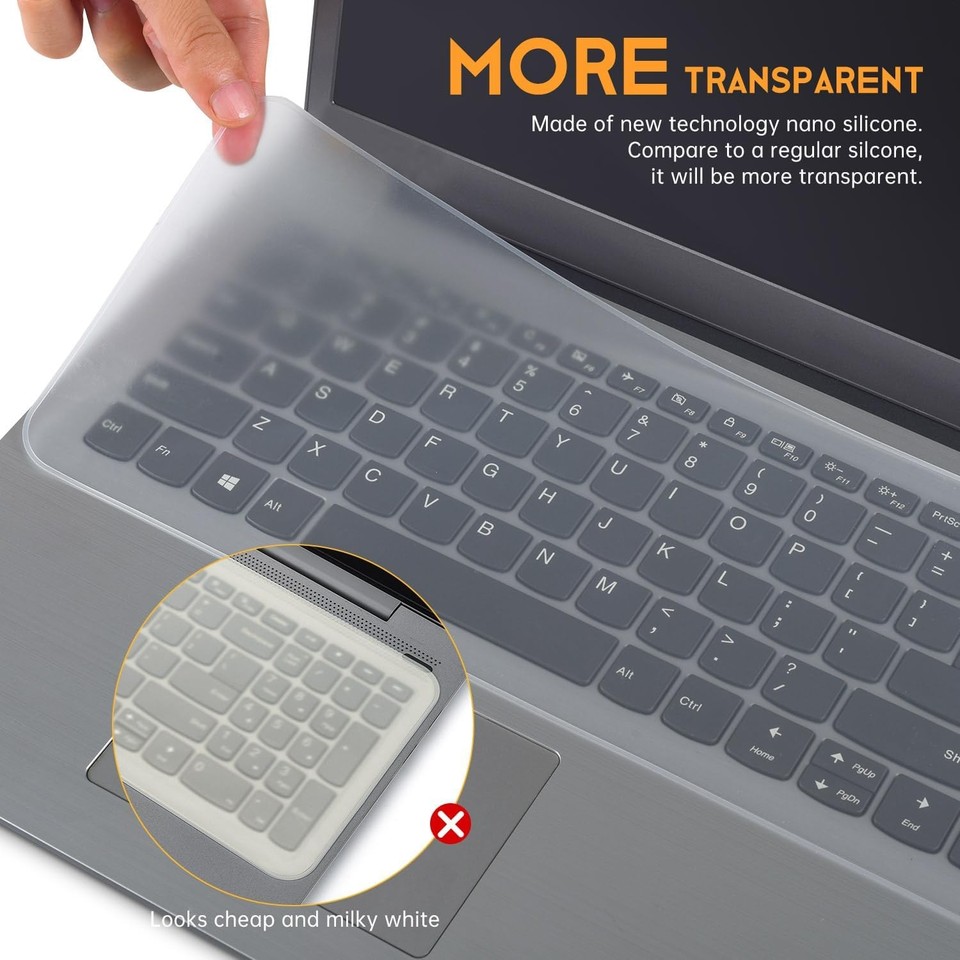 15.6 16 inch Laptop Keyboard Cover Protector Universal for 15.6