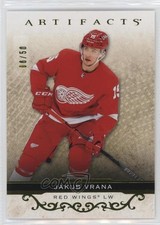 2021-22 Upper Deck Artifacts Yellow 6/50 Jakub Vrana #10 04cw