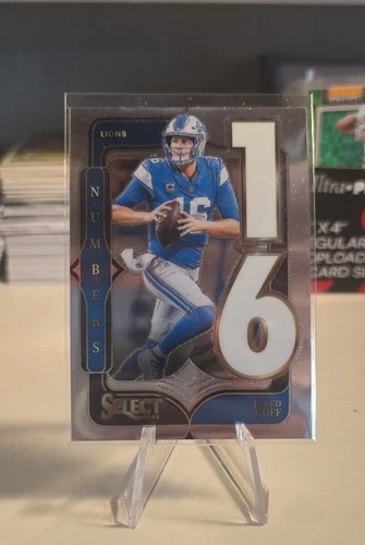 2024 Panini Select - Select Numbers Jared Goff #7