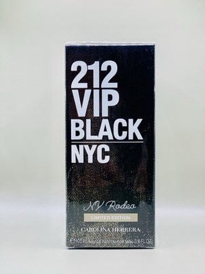 CAROLINA HERRERA 212 VIP BLACK NYC NY RODEO LIMITED EDITION 100ML EDP