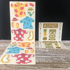 Mrs. Grossman's Hawaii Sticker 2 Designs Shirts Accessories Tiki Pineapple Ahola