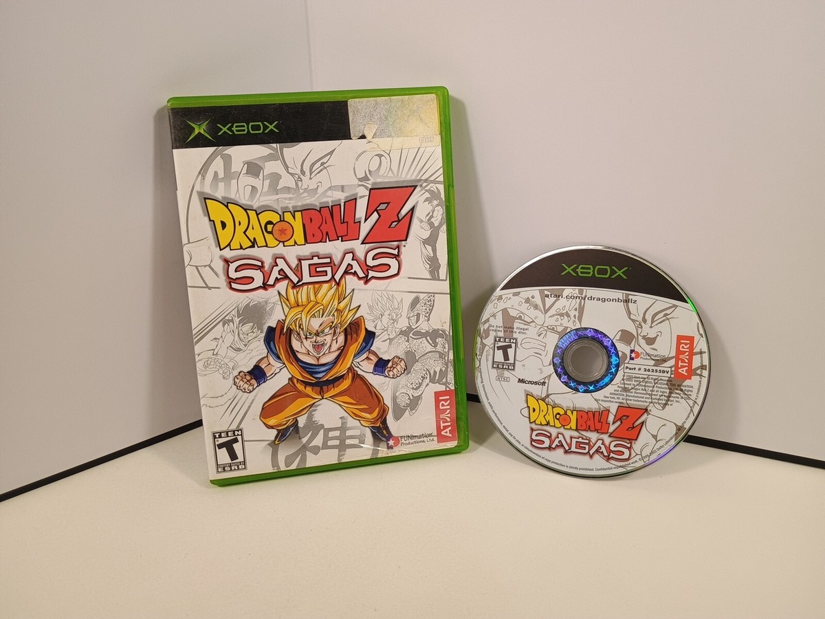 Dragon Ball Z: Sagas (Microsoft Xbox, 2005) No Manual TESTED