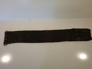 Vintage leather Motorcycle Kidney Belt
