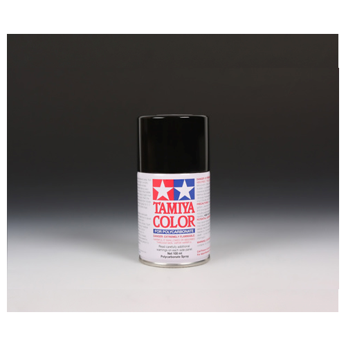 Tamiya 86005 PS-5 Black Spray Paint for Polycarbonate 100ml