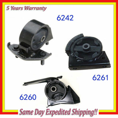 Engine Motor Mount Kit Set 3PCS 1993-1997 Geo Prizm 1.8L for Auto Trans. M126