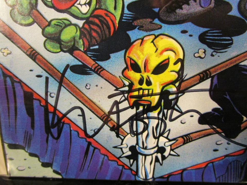 TMNT 7 ARCHIE Teenage Mutant Ninja Turtles SIGNED AUTOGRAPHED Kevin Eastman  - Image 2 of 2