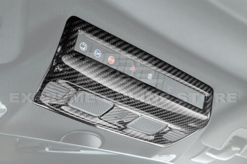 For 20-Up Corvette C8 | CARBON FIBER Interior Reading Light Control Panel Cover - Bild 2 von 12