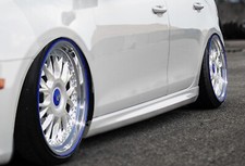 Bi RLD Seitenschweller Schweller Sideskirts ABS für Opel Zafira A