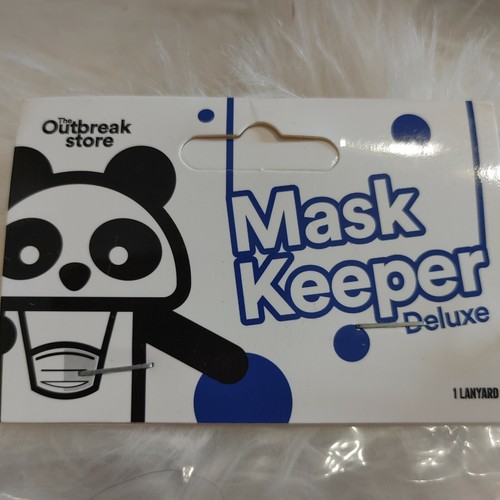 Mask Keeper Deluxe Fun Mask Lanyard Playful Paws Kids and Adults - Picture 3 of 5