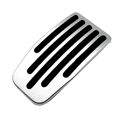 For Tesla Model 3/Y Anti-Slip Car Brake Accelerator Pedal Pads Cover Silver Set - Bild 5 von 10