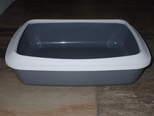 Katzentoilette Katzenklo mit Rand