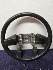 2005-2006 CHEVROLET EQUINOX STEERING WHEEL BLACK LEATHER OEM