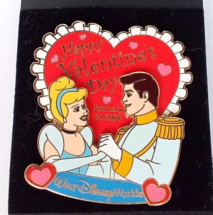 Disney Princess Cinderella & Prince Charming Happy Valentine's Day