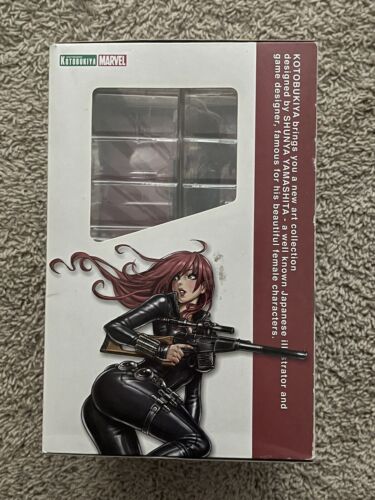 Marvel Bishoujo Statue BLACK WIDOW Kotobukiya. BRAND NEW SEALED - Picture 2 of 4