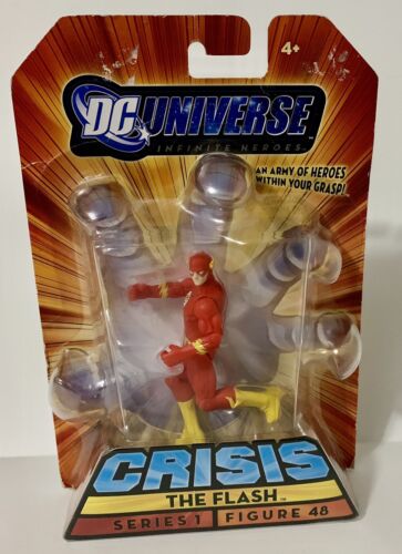 Figurine 48 DC Universe Crisis The FLASH Series 1 NEUVE - Photo 1/4