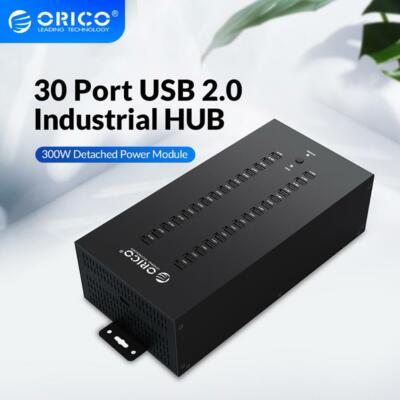 ORICO USB Hub 30Ports Industrial 300W Powered Data Hub2.0 Splitter Data Transfer
