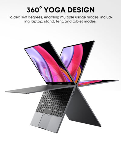 CHUW MiniBook X Touchscreen Laptop Intel N100 12GB 512GB SSD Windows 11 Home - Picture 16 of 20