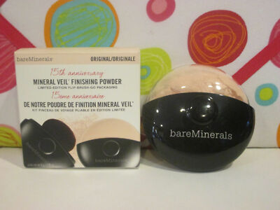 BARE MINERALS ~ 15TH ANNIVERSARY FINISHING POWDER ~ ORIGINAL ~ 0.28 OZ BOXED