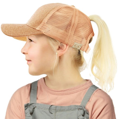 C.C Kids 2-7 Ponytail Messy Buns 