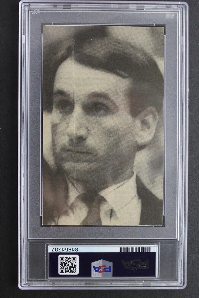 Mike Krzyzewski Signed Autographed 3x5 Cut Legendary Coach K Duke Basketball PSA - Image 2 of 4