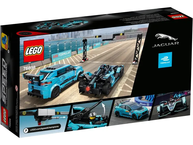 Lego Formula E Panasonic Jaguar Racing GEN2 Car 76898 SPEED