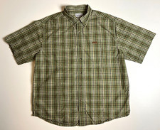 Men's Vintage 2008 Carhartt Button-Down Short Sleeve Shirt Plaid Sz XL