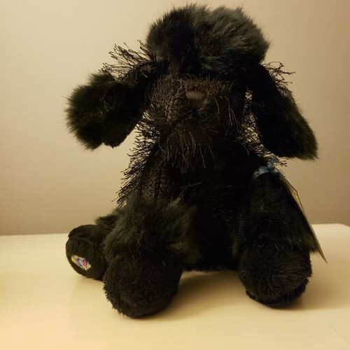 Ganz Webkinz Black Poodle Dog HM191 Plush Stuffed Animal Sealed Code - Picture 2 of 12