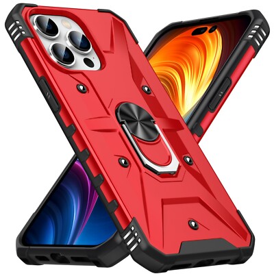 For iPhone 15 Pro Max 14 Plus 13 12 11 XR Phone Case Heavy Duty Shockproof Cover