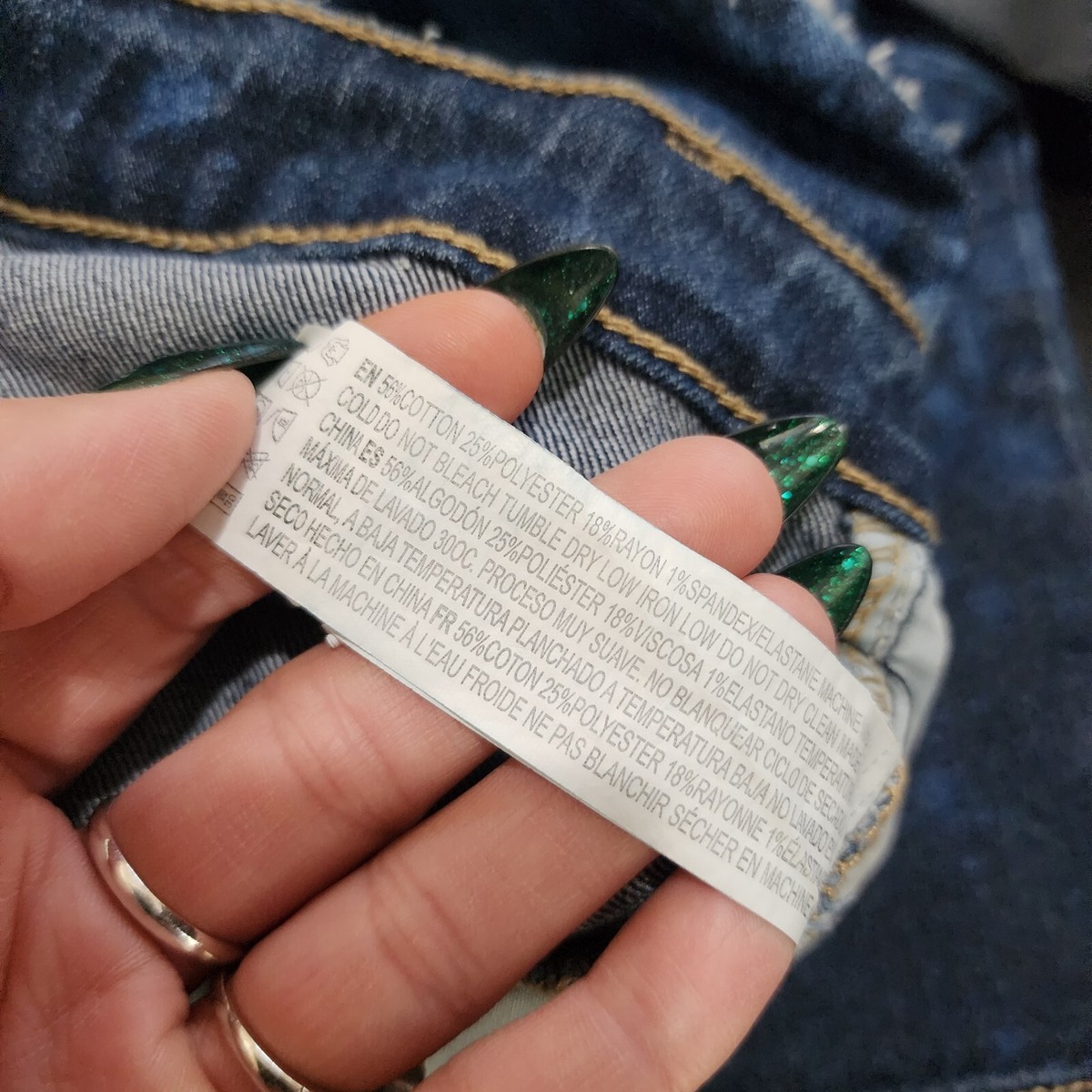 Forever 21 Jeans skinny taille haute pour femme