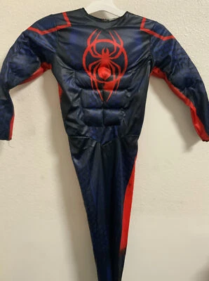 ⚡️Marvel Spider-man Across Miles Morales Costume Child Medium 8-10👉No Mask⚠️ - Image 1 of 3