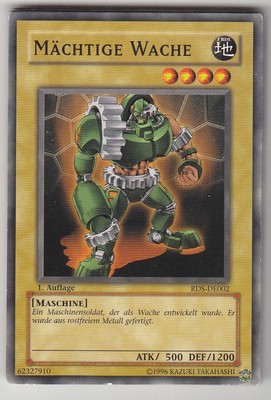 YU-GI-OH Mächtige Wache Common RDS-DE002