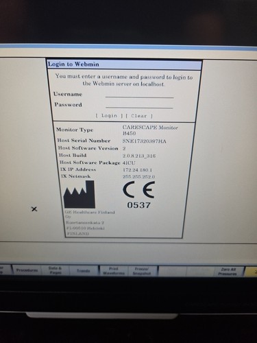 GE Carescape B450 Monitor - Picture 2 of 7