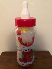 Sesame Beginnings Bottle Bank Gift Set -ELMO 8 Piece Baby kit