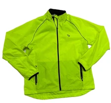 BALEAF Men's Cycling Running Jacket Medium Reflective Windbreaker Neon Yellow