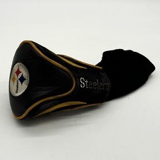 Vtg Pittsburgh Steelers Super Bowl X Golf Club Head Cover Golfing Wood Driver