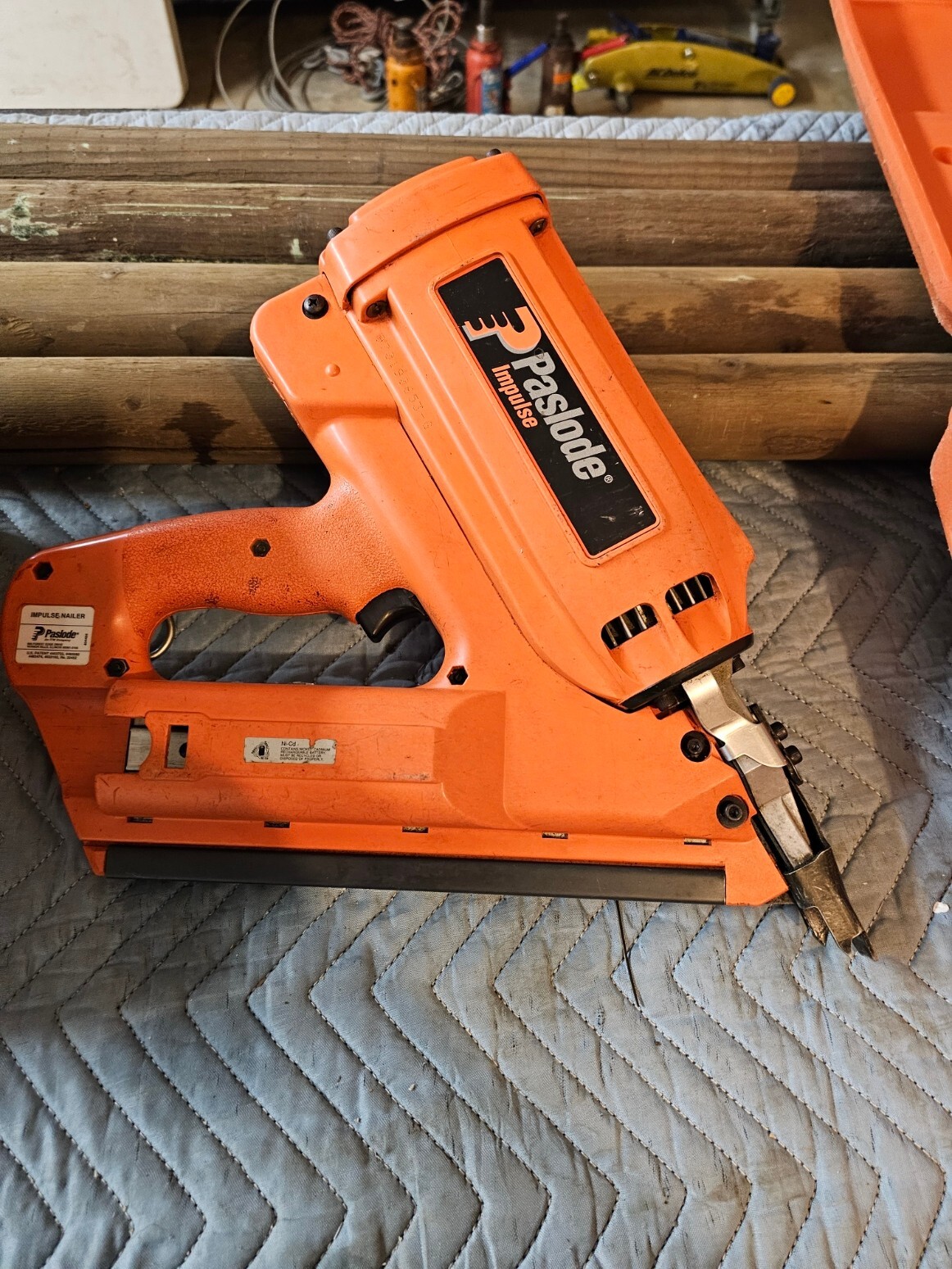 Paslode Framing Nailer ICPT complete kit Works Good eBay