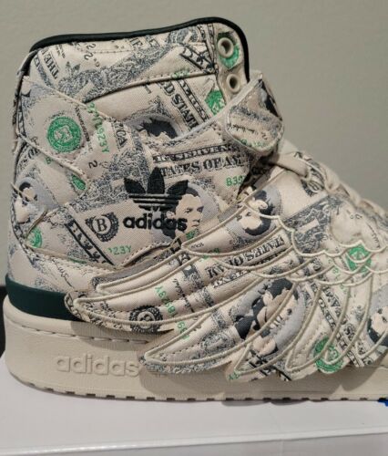 Adidas Jeremy Scott Forum Wings 1.0 Money Uomo 11.5 - NUOVE - Foto 4 di 9