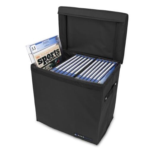Graded Magazine Storage Case Fits 25 CGC Graded Magazines, Lightweight