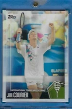 2019 TOPPS VAULT  INTERNATIONAL HALL OF FAME JIM COURIER #1/1 BLANK BACK PROOF