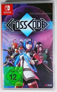CROSSCODE New NINTENDO SWITCH Game GERMAN Cover (game has English) Cross Code